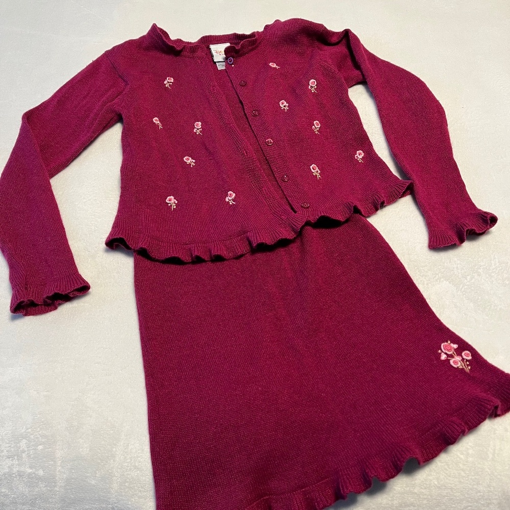 Disney kids 2 piece skirt set